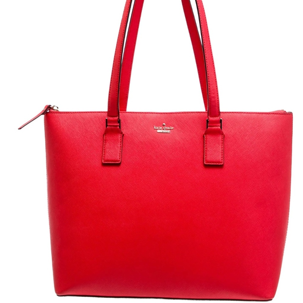 Kate Spade New York Saffiano Leather Shoulder Bag - Red